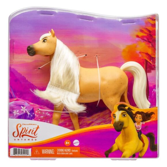 Dreamworks: Spirit Untamed - 8" Palomino Herd Stallion by Mattel Coll. - Picture 1 of 1